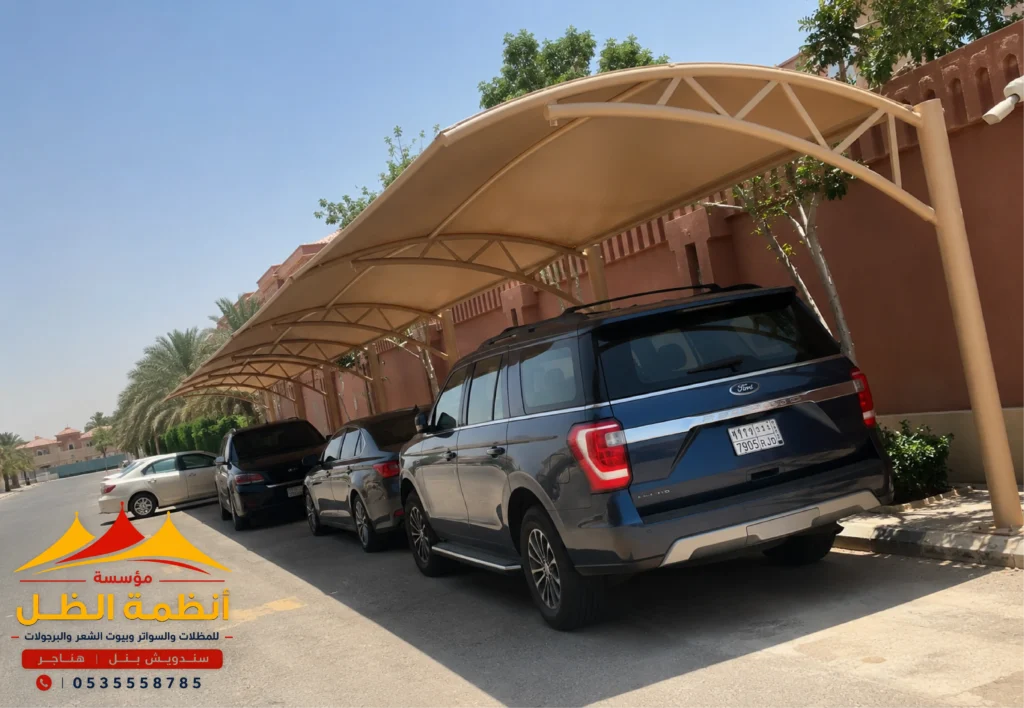 مظلات فرنسي للمداخل والواجهات